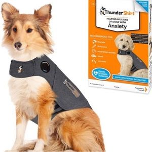 Thundershirt Classic Dog Anxiety Jacket Heather Grey XL